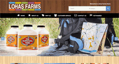 Desktop Screenshot of lohasfarms.com